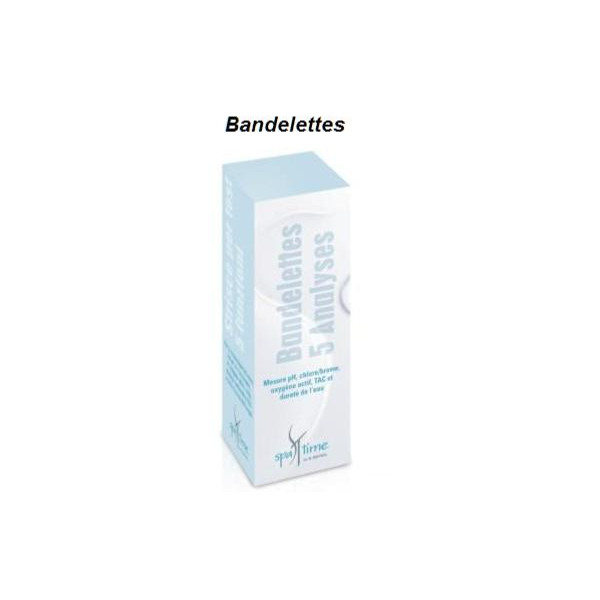 BANDELETTES 5 ANALYSES SPA TIME BAYROL