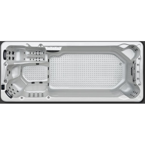 S520 Spa de nage en 5,20m vue de dessus