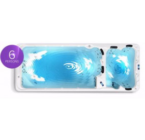 SPA DE NAGE S572 vue dessus plein