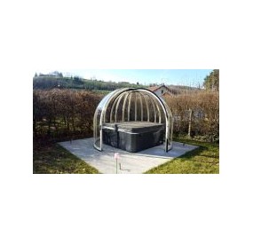 ROTONDE en 3,50m de diamètre - vitrage clair.