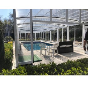 Abris CORFU HAUT pour spa ou piscine