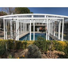 Abris CORFU HAUT pour spa ou piscine
