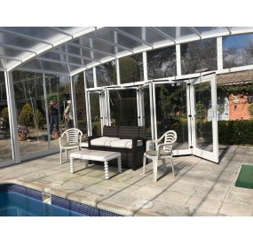 Abris CORFU HAUT pour spa ou piscine