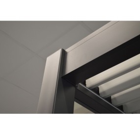 PERGOLA MOTORISE EN BLANC RAL 9010 Lames blanches