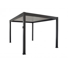 Pergola GRISE en 3 x 4 autoportée