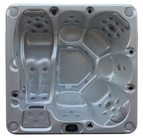 JUNON- Cuve Couleur Gris Aluminium vue de dessus
