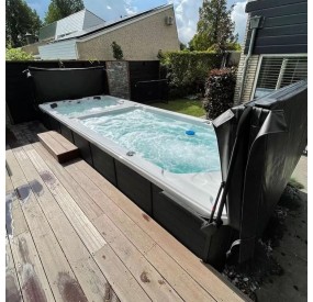 SB594 Spa Bizone haut de gamme encastré avec lève couerture