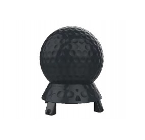 BOULE SOLAIRE 40L noire avec pieds
