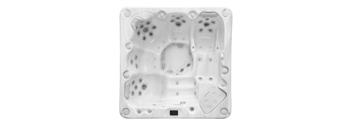 Spa 4 ou 5 places, spa extérieur 4 personnes, spa 5 places dont 2 allongées - Aquatech Spa