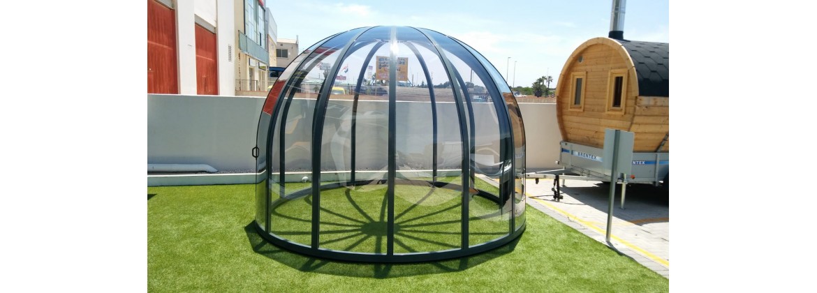 Abri de jardin pour spa, abri pour spa en aluminium, abri pour spa de nage - Aquatech Spa