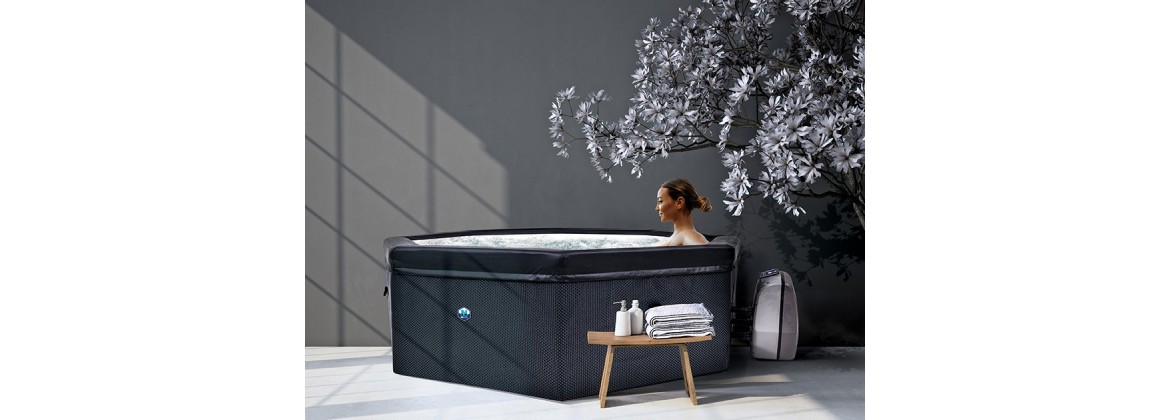 Spa semi-rigide extérieur, spa semi-rigide en mousse, spa semi-rigide de 4 à 6 places - Aquatech Spa